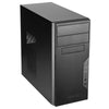 ANTEC VSK-3000B-U3/U2 Case, Para sa Bahay at Opisina, Itim, Micro Tower, 1 x USB 3.0 / 1 x USB 2.0, Micro ATX, Mini-ITX