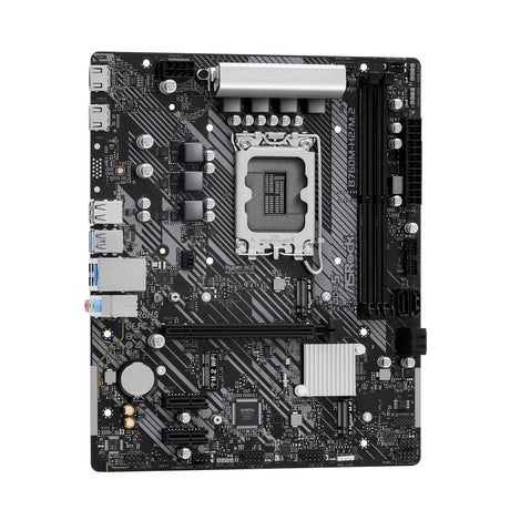 ASRock B760M-H2/M.2 Intel 1700 Socket Motherboard, Micro-ATX, 2x DDR5 Slots, 2x M.2 Socket, 2.5GbE LAN, 2x HDMI Port
