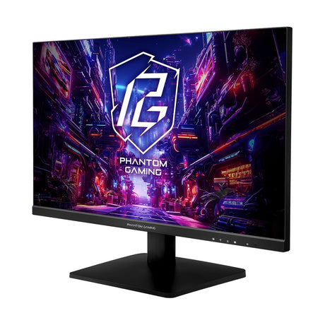 ASRock Phantom Gaming PG27FFX1B 27 Inch FHD (1920 x 1080) Flat IPS Gaming Monitor, 520Hz Refresh Rate 1ms Response Time, 2 x HDMI 2.1, 1 x DisplayPort 1.4, 2 x USB 3.2 Gen1 Type-A, 1 x USB 3.2 Gen1 Type-B, 1 x Headphone Out