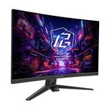 ASRock Phantom Gaming PG27FRS1A 27 Inch FHD (1920 x 1080) VA Curved (1500R) Gaming Monitor, 280Hz 1ms (MPRT) Response Time, 2 x HDMI 2.0, 1 x DisplayPort 1.4, Headphone Out, Tilt, Swivel Adjustment