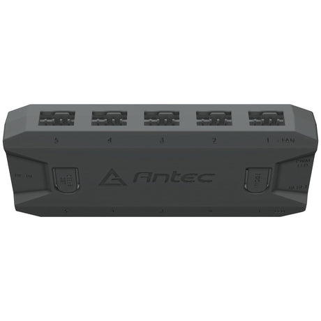 Antec ARGB & Fan Controller - 5 PWM Fan Ports, 5 ARGB LED Ports, SATA Power, Compact Design, 2-Year Warranty