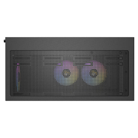 Antec CX705 ARGB Gaming PC Case Mid Tower, 270° Tempered Glass, RGB Fans, ATX/Micro-ATX/ITX Compatible, USB-C, High Airflow, Black