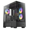 Antec CX705 ARGB Gaming PC Case Mid Tower, 270° Tempered Glass, RGB Fans, Compatible sa ATX/Micro-ATX/ITX, USB-C, High Airflow, Itim