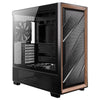 Antec FLUX Mid Tower PC Case - Tempered Glass, Itim/Kahoy, 5 PWM Fans, USB-C, E-ATX/ATX/mATX/ITX Compatibility