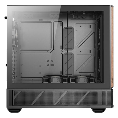 Antec P30 Air Mid-Tower ATX Gaming Case, High-Airflow Mesh Front, Support for 360 mm Radiator, Tempered Glass Side Panel, USB-C & Five Pre-Installed Fans