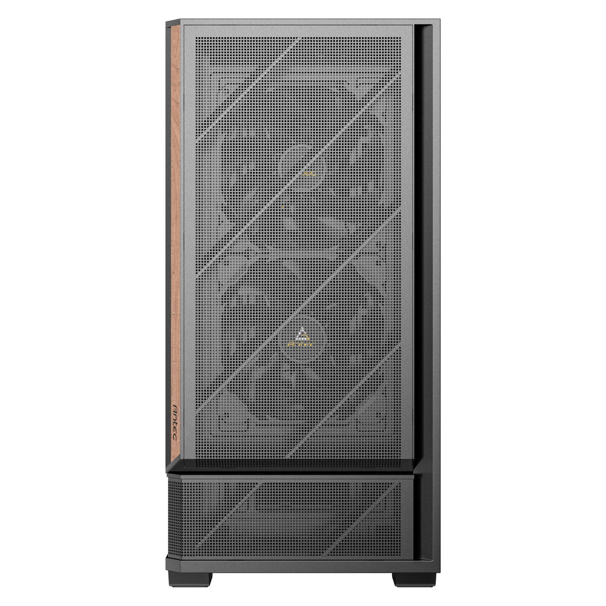 Antec P30 Air Mid-Tower ATX Gaming Case, High-Airflow Mesh Front, Support for 360 mm Radiator, Tempered Glass Side Panel, USB-C & Five Pre-Installed Fans