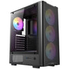 Antec VX310 ARGB Mid-Tower Gaming PC Case - May 4 x 120mm ARGB Fans na pre-installed, Tempered Glass Side Panel, High-Airflow Mesh Front - ATX/Micro-ATX/ITX