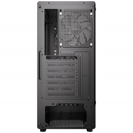 Antec VX320 ARGB Mid-Tower Gaming PC Case - Pre-Installed 4 x 120mm ARGB Fans, Tempered Glass Side Panel, High-Airflow Mesh Front - ATX/Micro-ATX/ITX