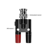 BNC Male to 4mm Red and Black Banana Plug