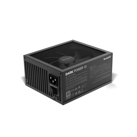 Be Quiet! Dark Power 13, 750W PCIe 5.0 Fully Modular, 80PLUS Titanium, Quad Rail, 62.5A, 135mm Fan, ATX 3.0 PSU