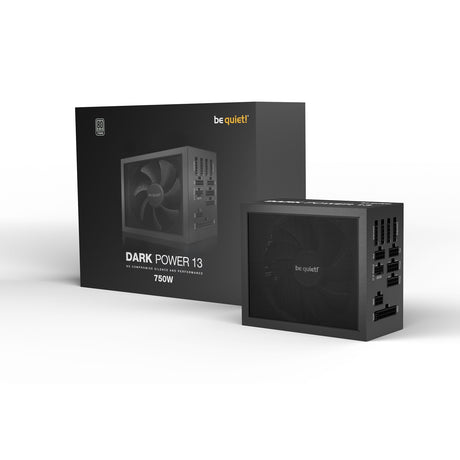 Be Quiet! Dark Power 13, 750W PCIe 5.0 Fully Modular, 80PLUS Titanium, Quad Rail, 62.5A, 135mm Fan, ATX 3.0 PSU