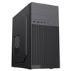 CiT Mentor Micro-ATX Office PC Case na may USB Type C at Kasamang 80mm Rear Black Fan
