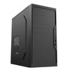 CiT Work Micro-ATX PC Case na may USB 3.0, HD Audio, at Mahusay na Cooling. Compact na Steel Design para sa mga Home at Office Build