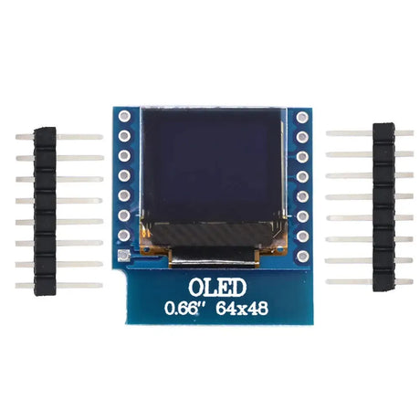 D1 Mini 0.66" OLED Display Module
