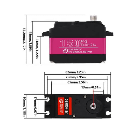 DS51150 150KG Servo
