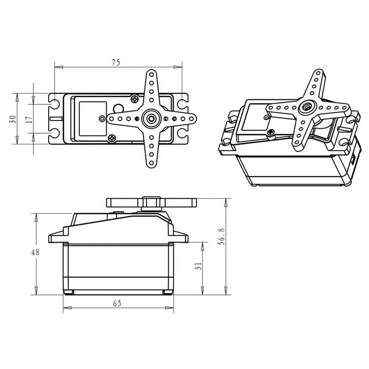 DS5160 60KG Servo