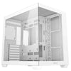 DeepCool CG530 Dual-Chamber Computer Case, Tempered Glass Panels, Advanced Cooling Support, Exceptional Cable Management, Puti