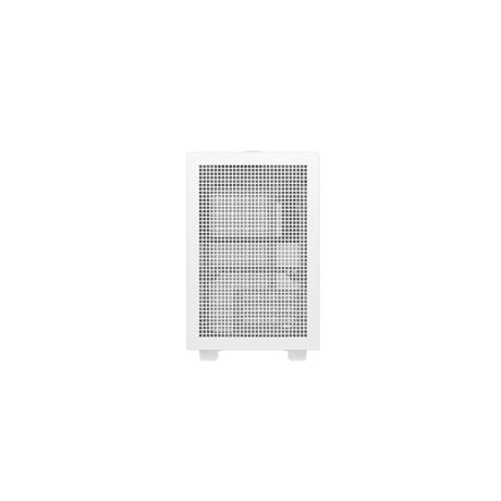 DeepCool CH160 PLUS Micro-ATX Mini Tower PC Case, Tempered Glass, Mesh Airflow Design, 240mm Radiator Support, USB-C & USB 3.0 Front I/O, GPU up to 342mm, White