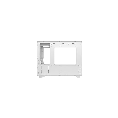 DeepCool CH160 PLUS Micro-ATX Mini Tower PC Case, Tempered Glass, Mesh Airflow Design, 240mm Radiator Support, USB-C & USB 3.0 Front I/O, GPU up to 342mm, White