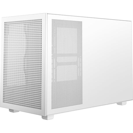 DeepCool CH260 White Micro-ATX Case, High-Airflow Compact PC Case with Tempered Glass Panel, USB-C Port, Supports 360mm Radiator, ATX PSU, Black