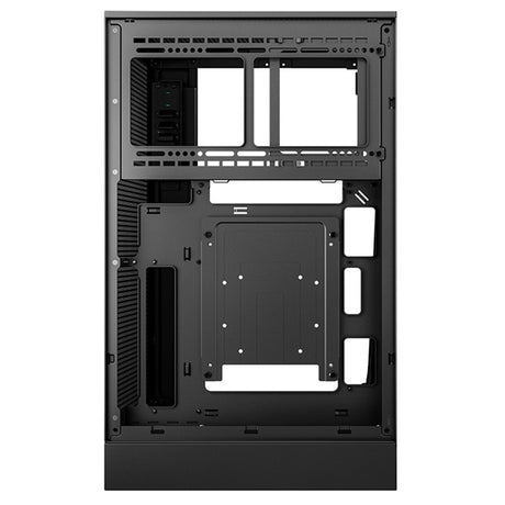 DeepCool CH270 Digital Micro-ATX Case, Mini-Tower PC Case with Tempered Glass Side Panel, USB-C Port, High Airflow Support for 360mm Radiator, ATX PSU, Black