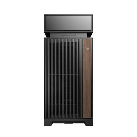 DeepCool CL6600 ARGB Modular Split-Chamber Mid-Tower ATX Case, Tempered Glass Panels,  Pre-installed 360mm ARGB Liquid Cooler, 2 x FL12R  SE ARGB Fans, USB 3.0, Mini-ITX/Mico-ATX/ATX, Black