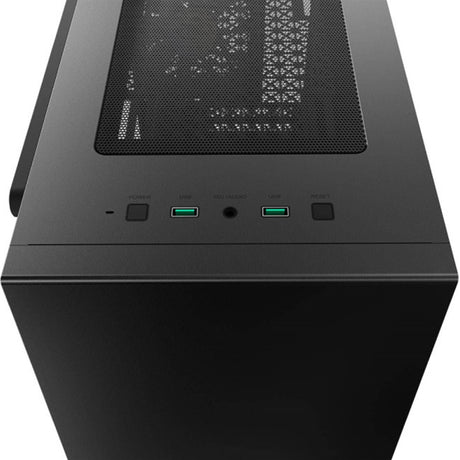 DeepCool MACUBE 110 Case, Home & Business, Black, Micro Tower, 2 x USB 3.0, Solid Side Panel, Micro ATX, Mini-ITX