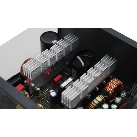 DeepCool PF400 80 PLUS Standard Power Supply 400W, Silent Hydraulic Bearing Fan, Reliable Protection, Flat Black Cables, 85% Efficiency