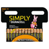 Duracell Simply Alkaline AAA Batteries, Pack ng 12