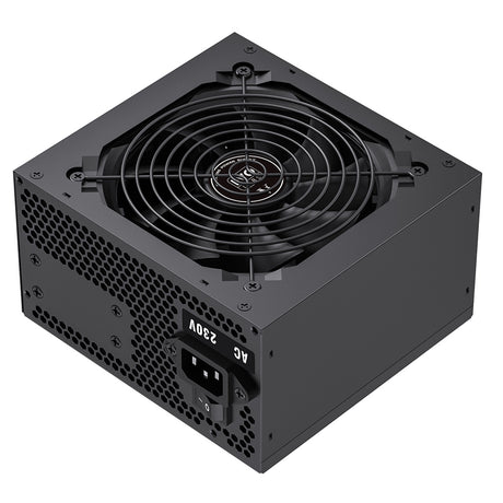 EVO LABS BR750-12BL 750W PSU,120mm Black Silent Fan with Improved Ventilation, Non Modular, High-Efficiency, PFC Certified, CE Compliant, Retail Packaged