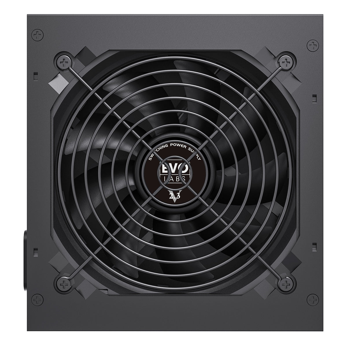 EVO LABS BR750-12BL 750W PSU,120mm Black Silent Fan with Improved Ventilation, Non Modular, High-Efficiency, PFC Certified, CE Compliant, Retail Packaged