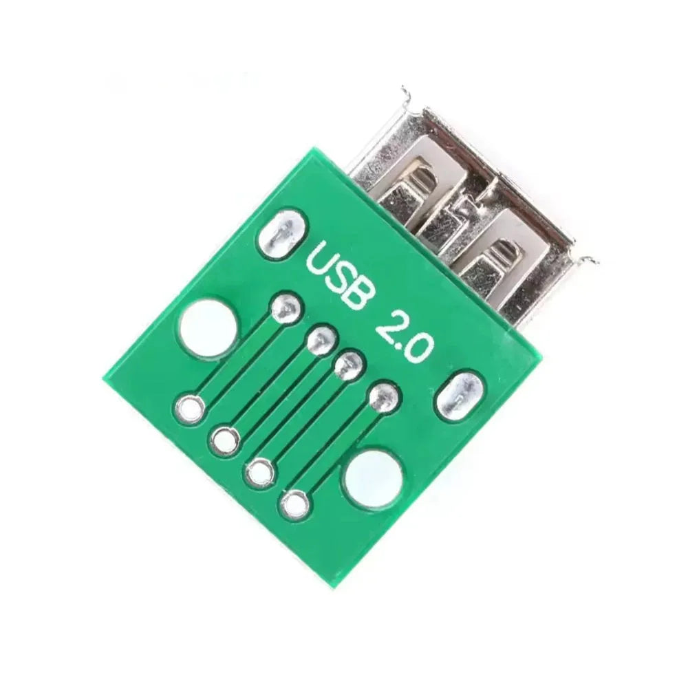 Female USB 2.0 Breakout Board