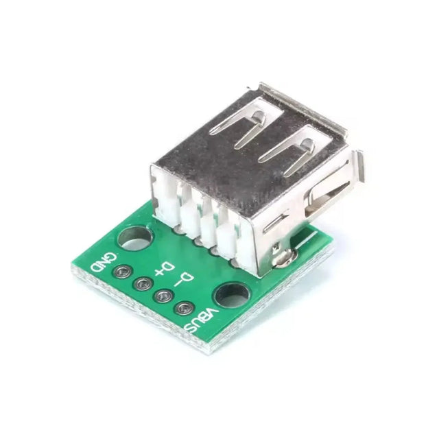 Female USB 2.0 Breakout Board