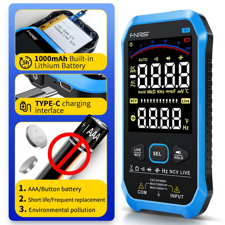 FNIRSI S1 Smart Digital Multimeter