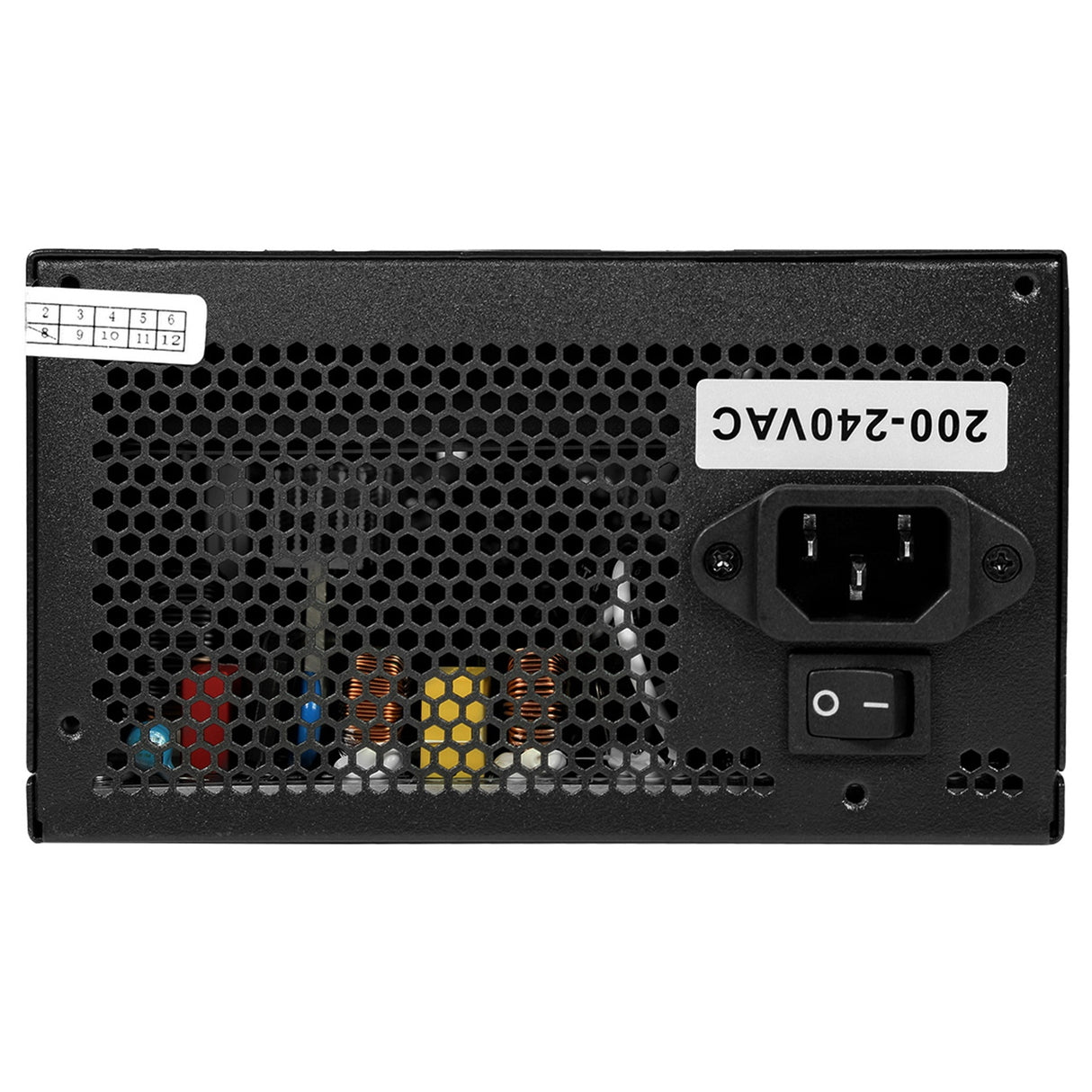 GAMEMAX RPG Rampage 600W PSU, 140mm Ultra Silent Fan, 80 PLUS Bronze, Non Modular, Flat Black Cables, Japanese TK Main Capacitor Fitted