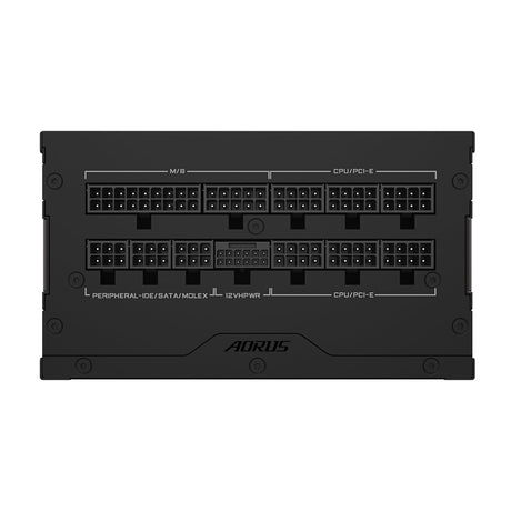 GIGABYTE AORUS ELITE P1000W 80+ Platinum Modular PCIe 5.0 Power Supply - ATX 3.0 Standard, Fully Modular, Quiet 120mm Fan, Compact Design
