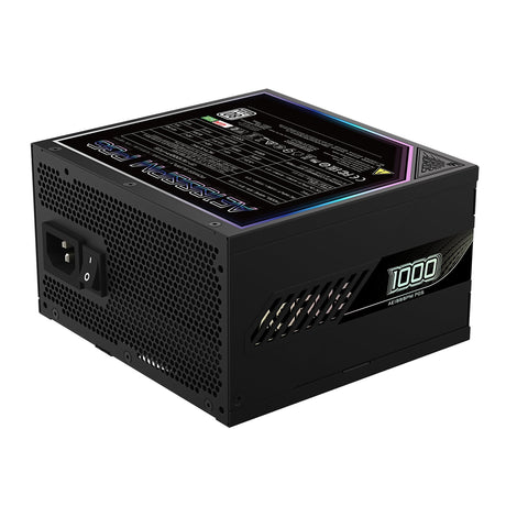 GIGABYTE AORUS ELITE P1000W 80+ Platinum Modular PCIe 5.0 Power Supply - ATX 3.0 Standard, Fully Modular, Quiet 120mm Fan, Compact Design