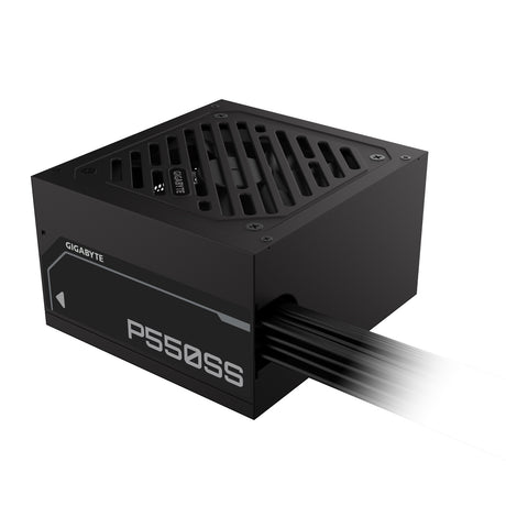 GIGABYTE GP-P550SS 550W 80 PLUS Silver Certified Power Supply - ATX 3.0 Standard, Quiet 120mm Fan, Flat Cable Design, BULK PACK