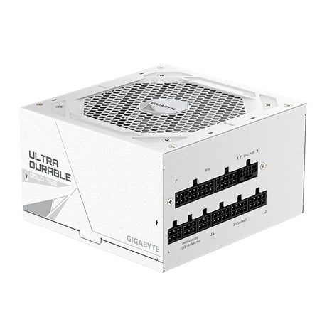 GIGABYTE GP-UD750GM 750W V2 ICE, 80 Plus Gold Certified Fully Modular Power Supply, PCIe Gen 5.1, 80 PLUS Gold, Fully Modular Design, 120mm Fan, ATX 3.1 compatible, UK Plug