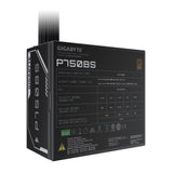 Gigabyte 750W 80+ Bronze Certified Power Supply, Silent 120mm FDB Fan, Soft-Textured Cables, Single +12V Rail, Advanced Protection, 3-Year Warranty