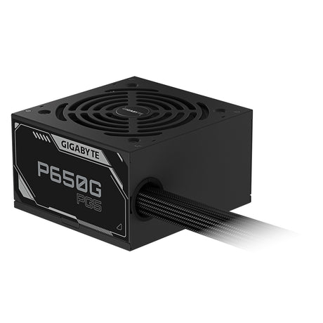 Gigabyte P650G PG5 650W ATX 3.1 Fully Modular Power Supply Unit, 80 Plus Gold Efficiency, PCIe 5.1 12VHPWR Connector, Gaming PC PSU