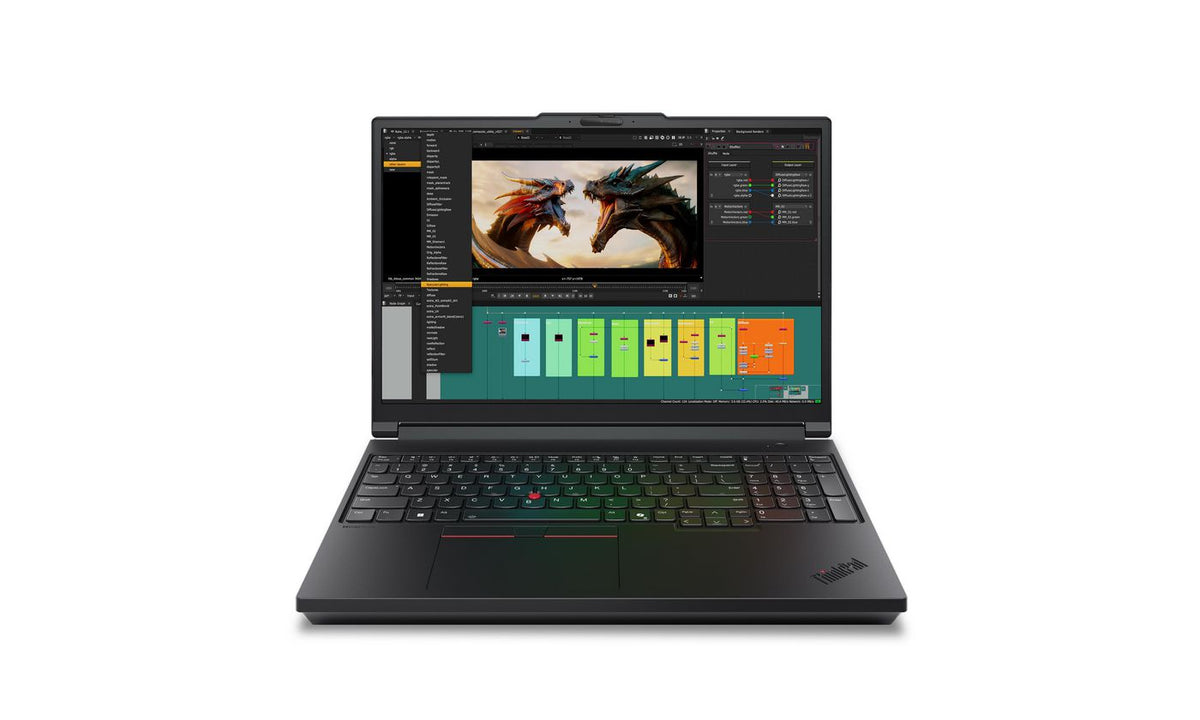 Lenovo Thinkpad T16G Gen 3 Intel Core Ultra 9 275Hx Laptop 40.6 Cm (16") Wuxga 64 Gb Ddr5-Sdram 1 Tb Ssd Nvidia® Geforce Rtx™ 5080 Laptop Gpu Wi-Fi 7 (802.11Be) Windows 11 Pro German Black