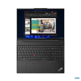 Lenovo ThinkPad E16 Laptop, 16 Inch WUXGA 1920x1200, Intel Core i3-1315U Processor, 8GB RAM, 256GB SSD, Intel UHD Graphics Graphics, Windows 11 Pro