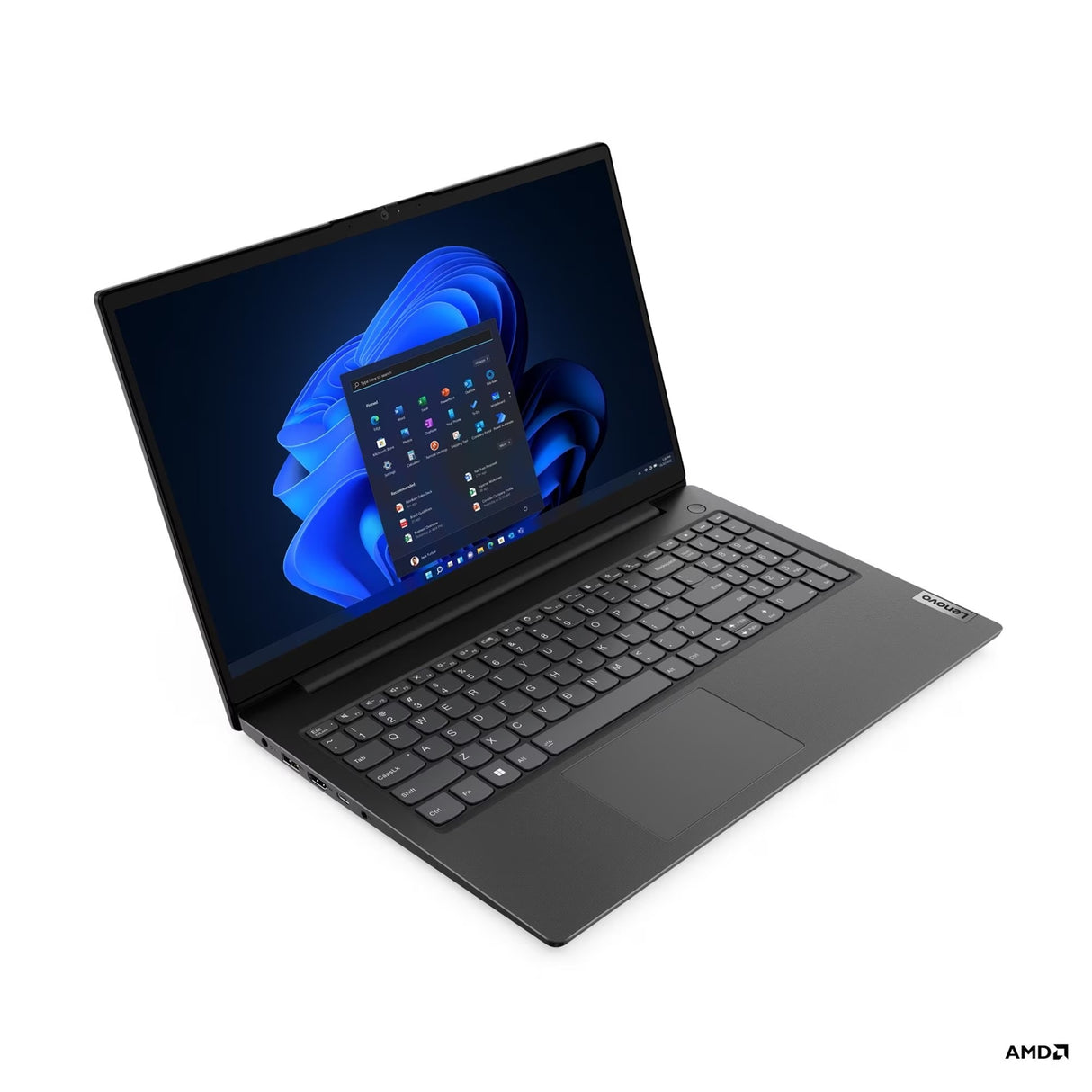 Lenovo V15 G4 ABP 82YY004NUK Laptop, 15.6 Inch Full HD 1080p Screen, AMD Ryzen 5 7430U, 8GB RAM, 256GB SSD, Windows 11 Pro
