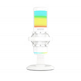 Marvo Scorpion MIC-07 Blast 60 USB RGB Noise Cancelling Wired Gaming Microphone (White)
