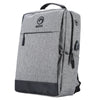 Marvo Scorpion Urbano 20 Black Waterproof 15.6 Inch Laptop Backpack na may USB Charging Port (Grey)