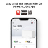Mercusys Halo H25BE BE3600 Whole Home Mesh Wi-Fi 6 System (3 Pack)