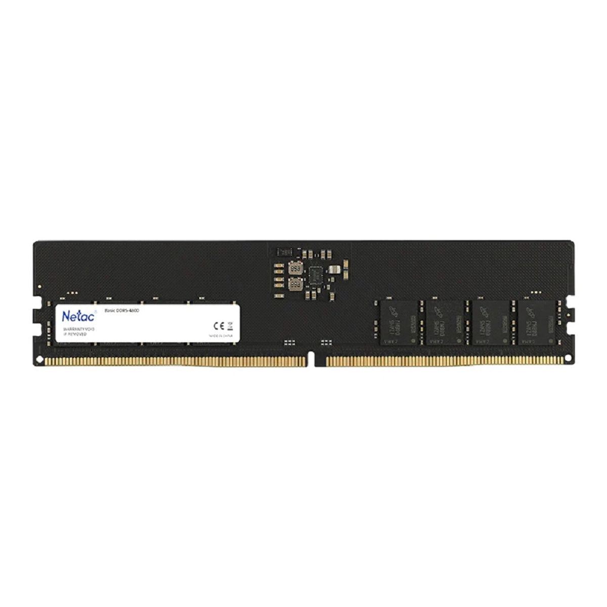 Netac Basic NTBSD5P48SP-08 8GB (1x 8GB) DIMM System Memory, 4800MHz, DDR5, CL40 - Bulk