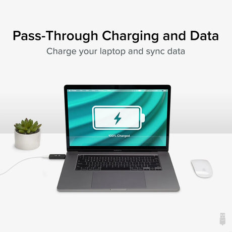 Plugable USBC-VAMETER3 Pass-Through USB-C VA Meter for High Power Devices