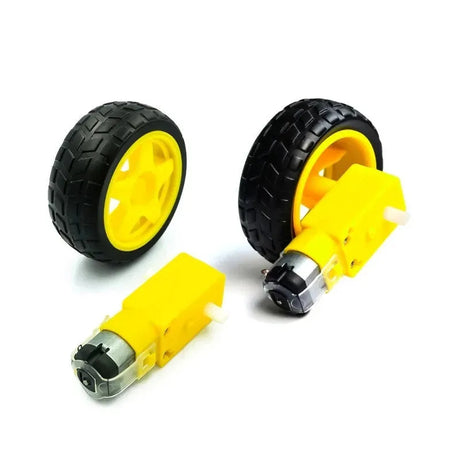 Robot Wheel And Motor Set